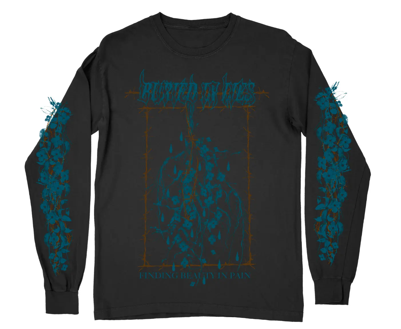 “Finding Beauty in Pain” Long Sleeve Shirt from Buried in Lies - Image 2