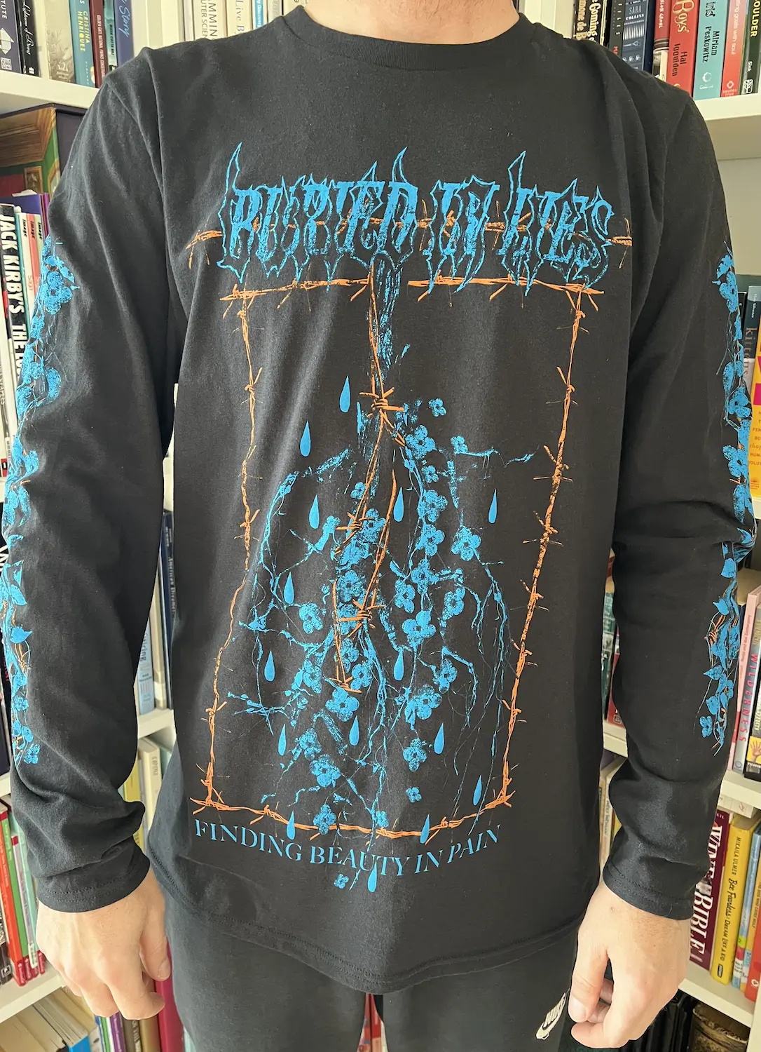 “Finding Beauty in Pain” Long Sleeve Shirt from Buried in Lies