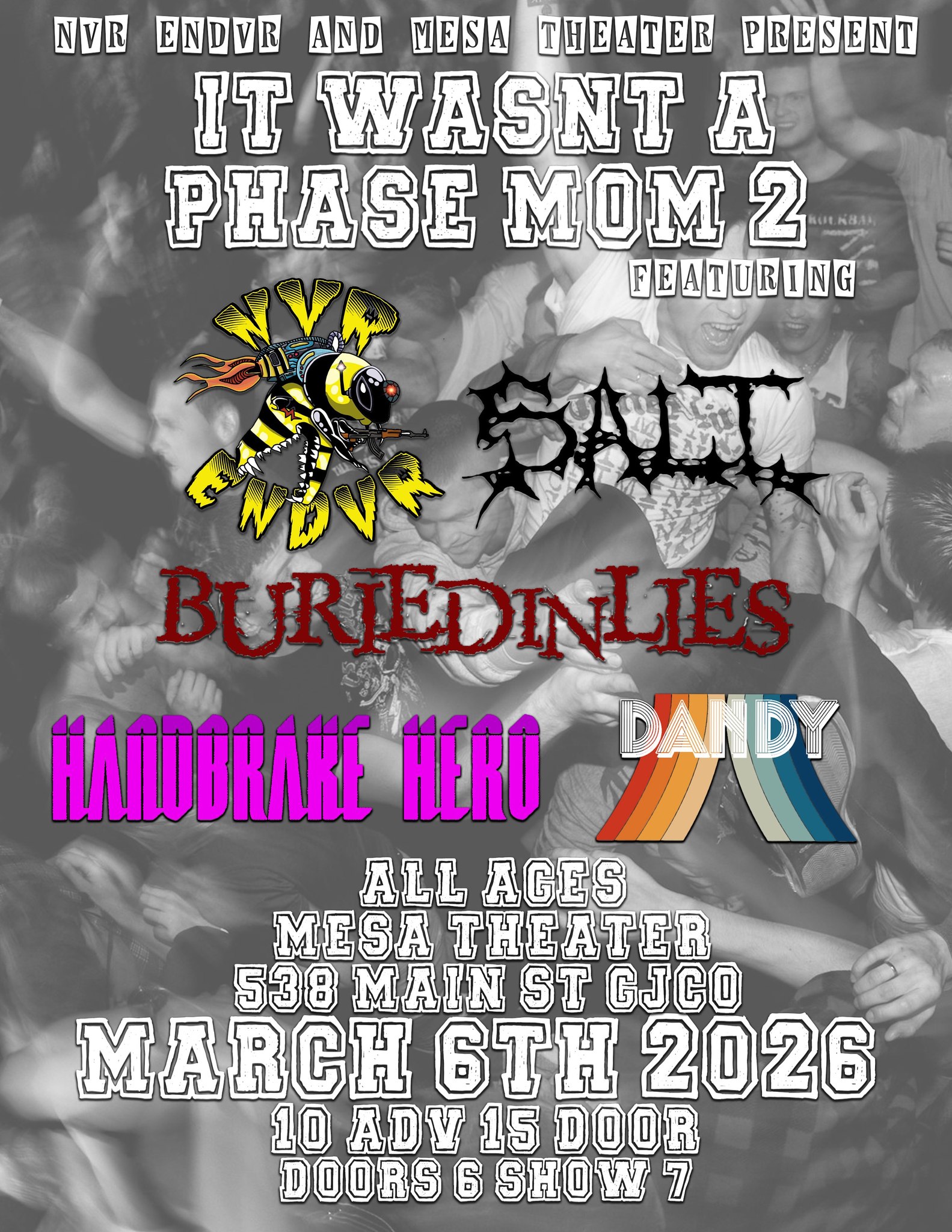 It Wasn’t A Phase Mom II featuring NVR ENDVR on Mar 6 2026